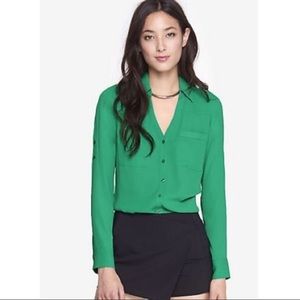 Express Green Portofino Shirt